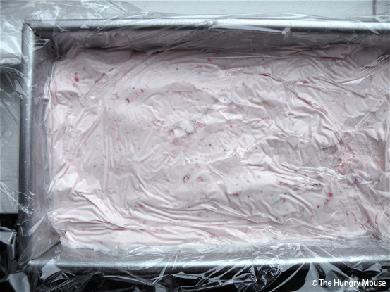 No-Cook Strawberry Ice Cream at The Hungry Mouse