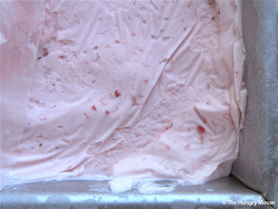 No-Cook Strawberry Ice Cream at The Hungry Mouse
