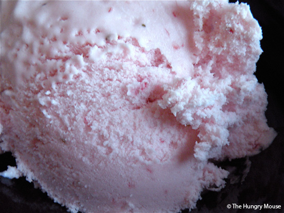 No-Cook Strawberry Ice Cream at The Hungry Mouse
