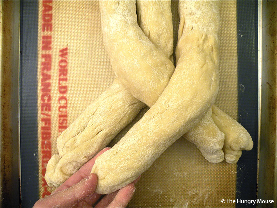 Braided Challah Bread at The Hungry Mouse Braided Challah Bread at The Hungry Mouse