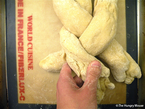 Braided Challah Bread at The Hungry Mouse Braided Challah Bread at The Hungry Mouse