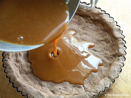 Chocolate Caramel Tart at The Hungry Mouse Chocolate Caramel Tart at The Hungry Mouse