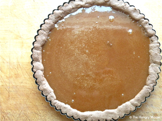 Chocolate Caramel Tart at The Hungry Mouse Chocolate Caramel Tart at The Hungry Mouse