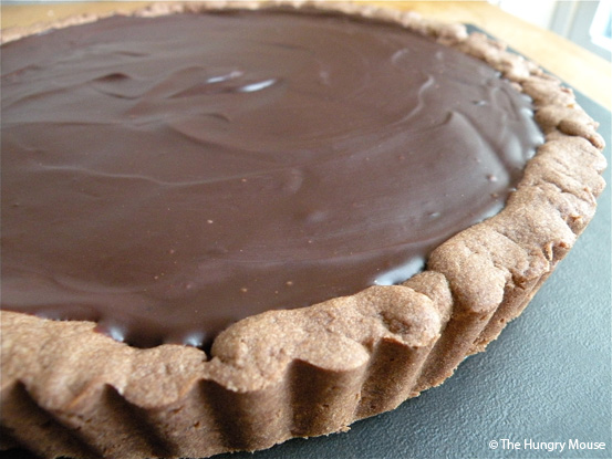 Chocolate Caramel Tart at The Hungry Mouse Chocolate Caramel Tart at The Hungry Mouse