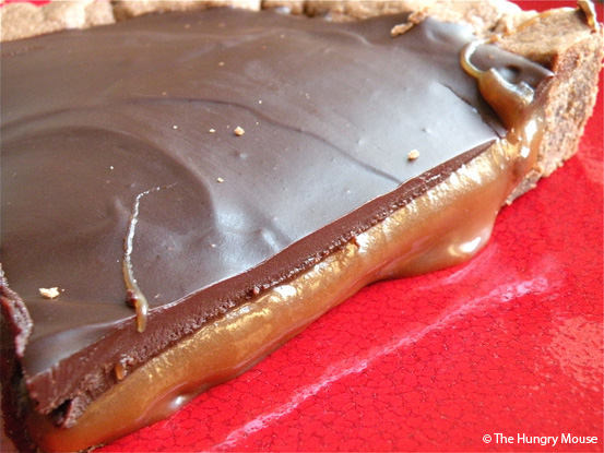 Chocolate Caramel Tart at The Hungry Mouse Chocolate Caramel Tart at The Hungry Mouse