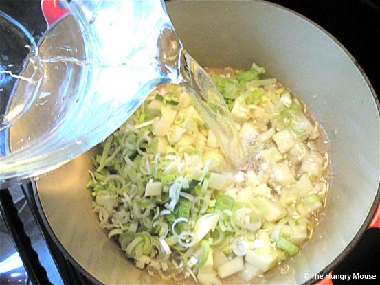 Potato Leek Soup at The Hungry Mouse Potato Leek Soup at The Hungry Mouse