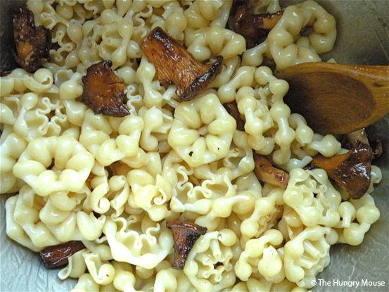 Pasta with Brown Butter & Chanterelles at The Hungry Mouse Pasta with Brown Butter & Chanterelles at The Hungry Mouse
