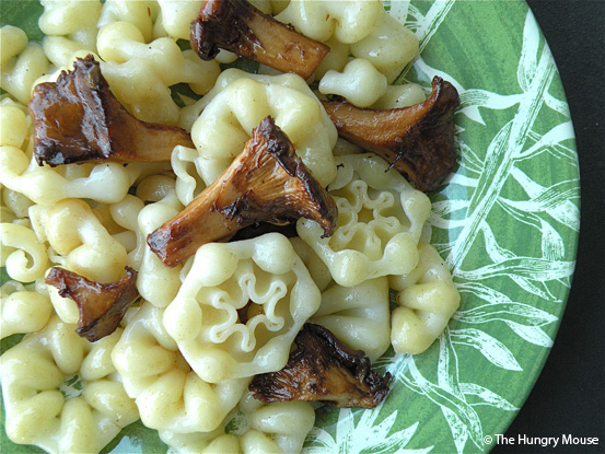 Pasta with Brown Butter & Chanterelles at The Hungry Mouse Pasta with Brown Butter & Chanterelles at The Hungry Mouse