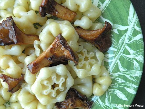 Pasta with Brown Butter & Chanterelles at The Hungry Mouse Pasta with Brown Butter & Chanterelles at The Hungry Mouse