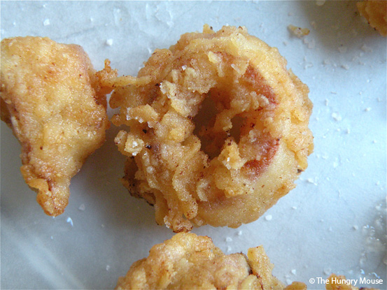 Spicy Buttermilk Fried Calimari at The Hungry Mouse