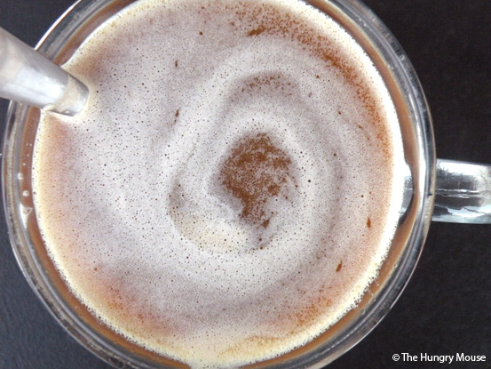 Italian Coffee with Chocolate Whipped Cream at The Hungry Mouse Italian Coffee with Chocolate Whipped Cream at The Hungry Mouse