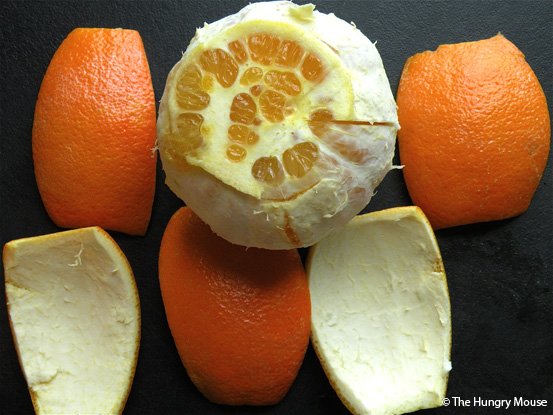 How to Make Candied Fruit Peel at The Hungry Mouse