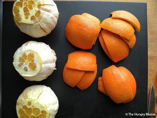How to Make Candied Fruit Peel at The Hungry Mouse