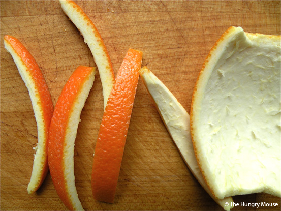How to Make Candied Fruit Peel at The Hungry Mouse
