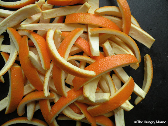 How to Make Candied Fruit Peel at The Hungry Mouse