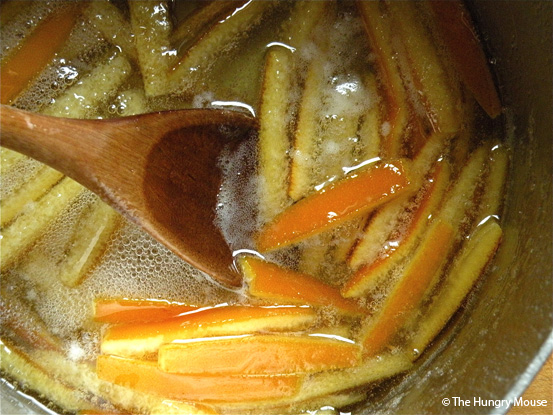 How to Make Candied Fruit Peel at The Hungry Mouse