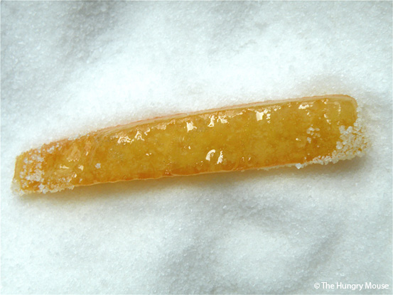 How to Make Candied Fruit Peel at The Hungry Mouse