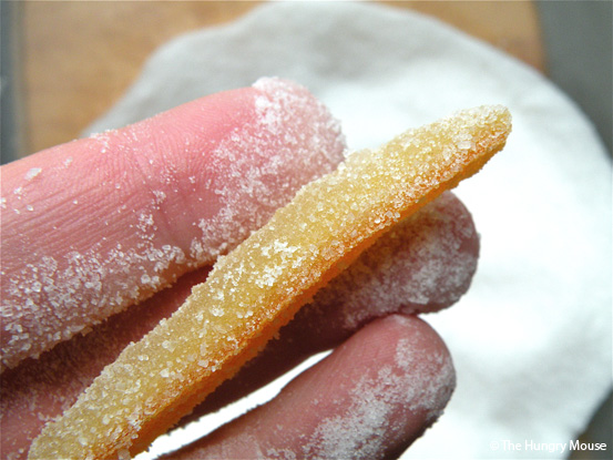How to Make Candied Fruit Peel at The Hungry Mouse