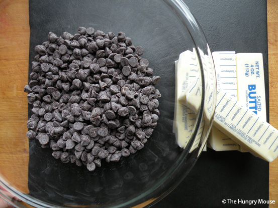 chocolate chips and butter chocolate chips and butter