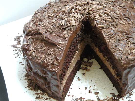 mocha layer cake