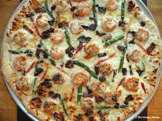 spicy white pizza