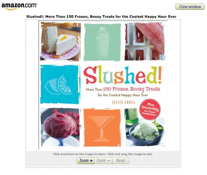 Slushed by Jessie Cross Cookbook Closeup