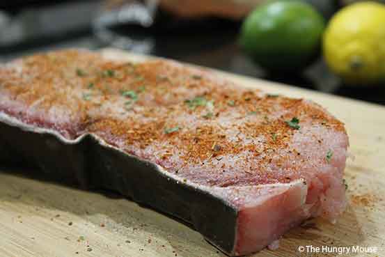 Seven Spiced Shark Steaks Recipe
