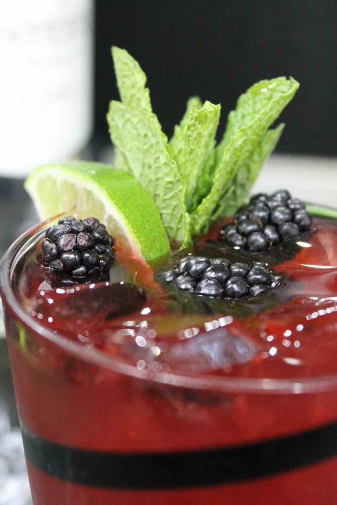 Fresh Blackberry Mojito The Hungry Mouse